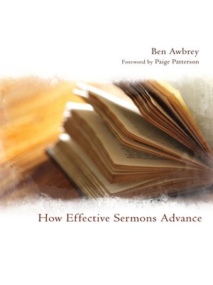 cover image of How Effective Sermons Advance